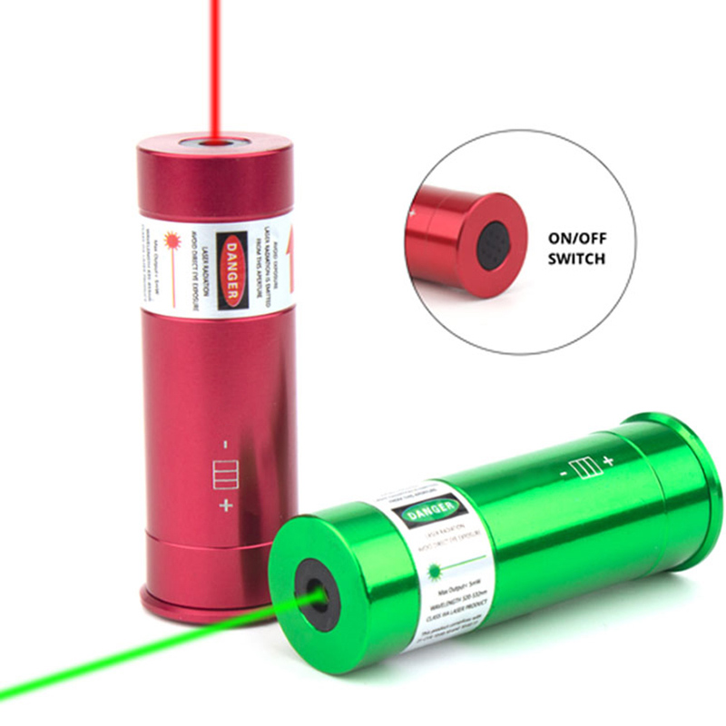 12GA Green Laser Boresighter 12GA Laser Bore Sight dengan HIDUP/MATI