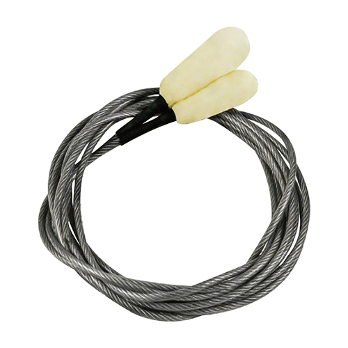 Sapuan buih dengan kabel panjang sesuai untuk menarik melalui tong airgun pembersihan cepat, 4.5mm atau .223/5.56mm.