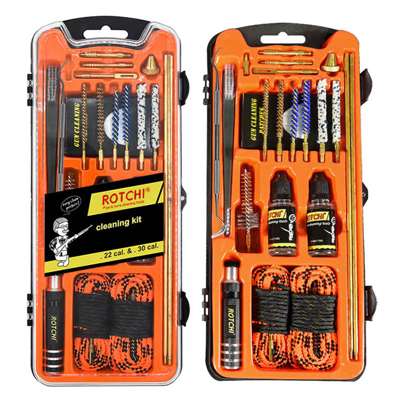 Kit Pembersih Pistol Kit Airgun Rifle .223.308 dengan Tali Gerek
