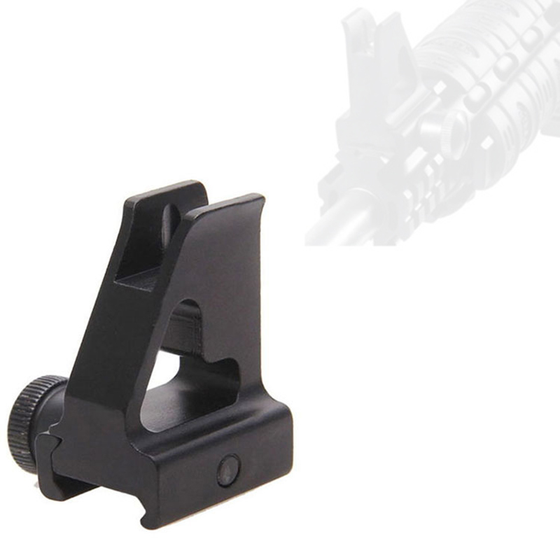 Memburu Riflescope Picatinny/Weaver Style untuk 223 5.56 Standard Boleh tanggal A2 Penglihatan Depan Ar Sights Taktikal Metal