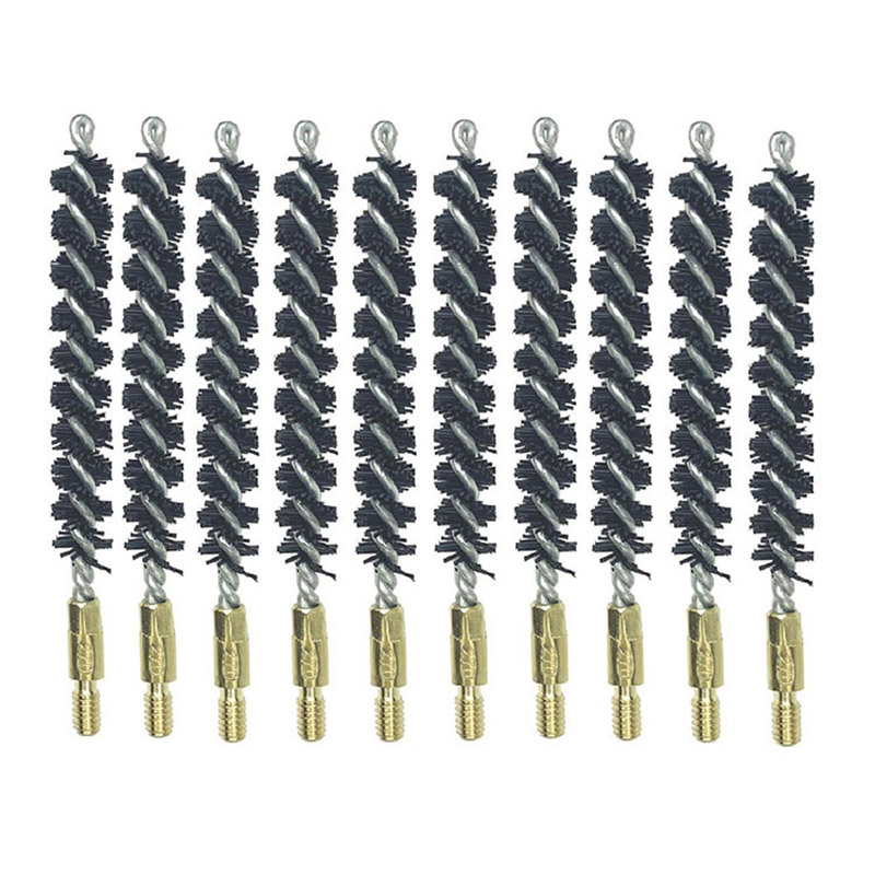 Nylon Wires Gun Cleaning Brushes Untuk Membersihkan Pembersihan