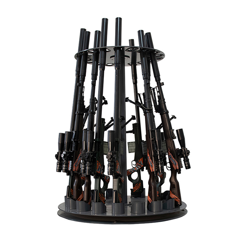 Rak Paparan Pistol Berputar