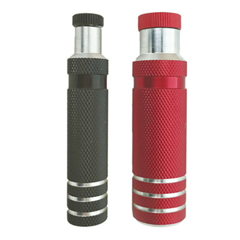 Pemegang Pembersihan Pistol Aluminium Pepejal untuk Skru Rod dihidupkan