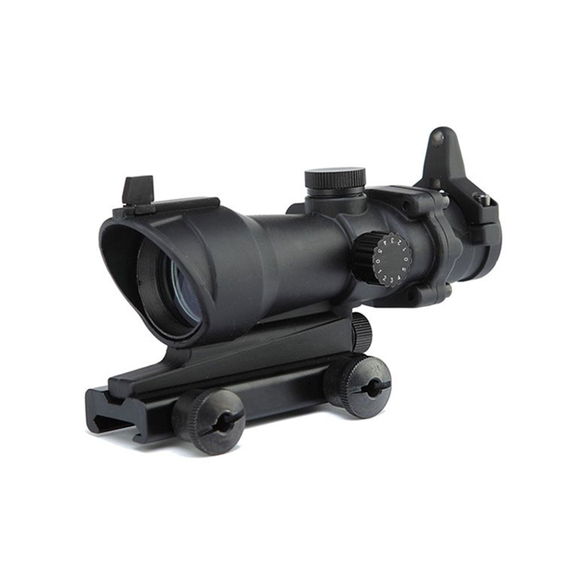 Memburu Taktikal 1X32 ACOG M1 China Red Green Dot Sight Red Dot Sight Riflescope Skop Memburu dengan 20mm QD Mount